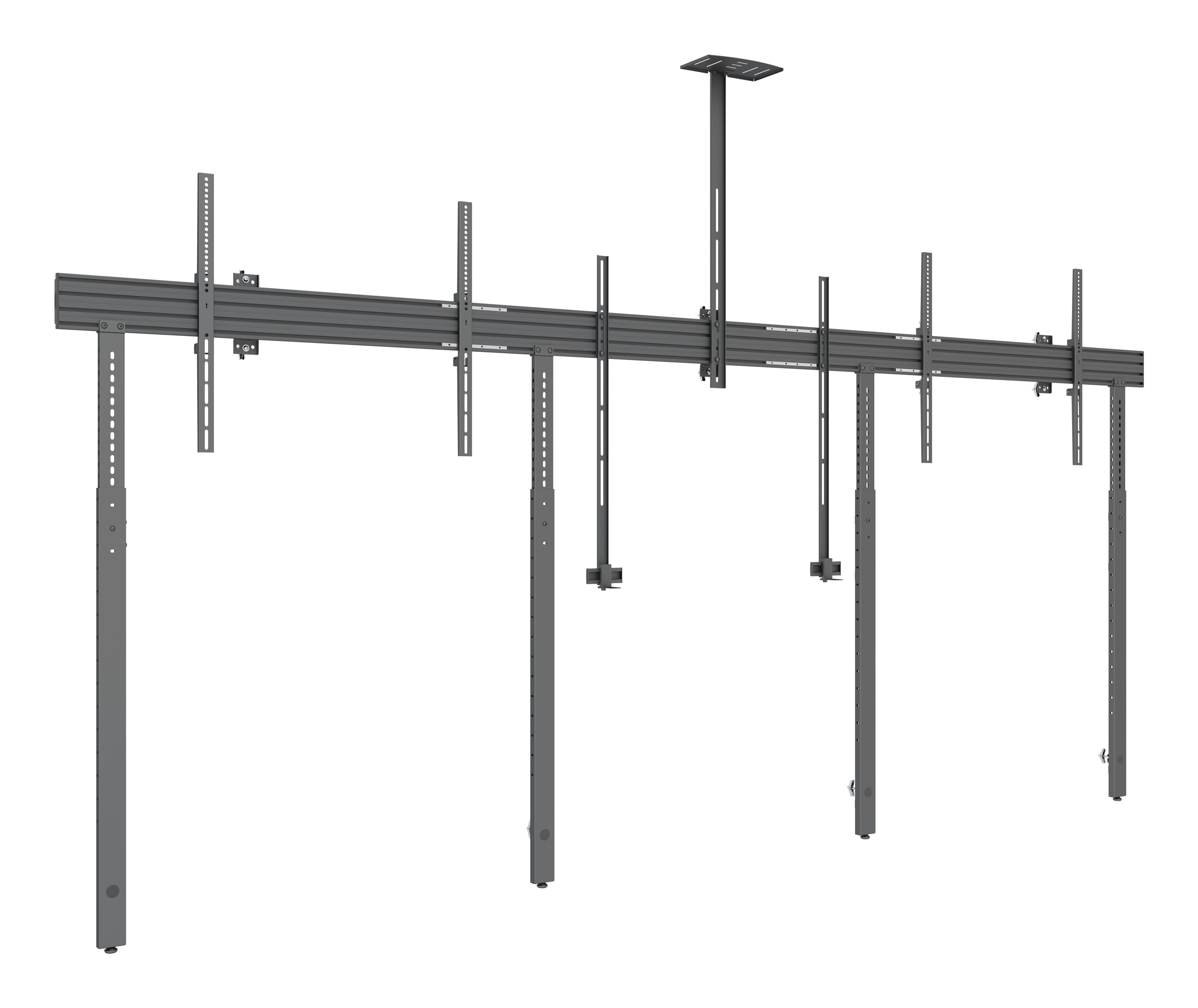 Multibrackets M Pro Series - Collaboration Side by Side 98" Floorsupport