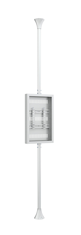 Multibrackets M Pro Series - Enclosure 32" Floor to Ceiling Small White