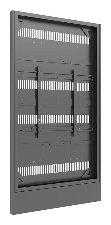 Multibrackets M Pro Series â€“ Enclosure Totem Covered 86â€ Floormount Black
