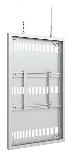 Multibrackets M Pro Series - Enclosure 65" Wire Slim Medium White