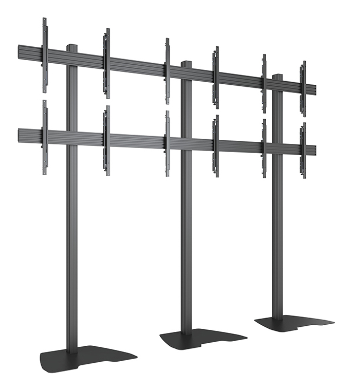 Multibrackets M Pro Series - Video Wall Stand MBF3x2U 270 Micro Adjustable 600