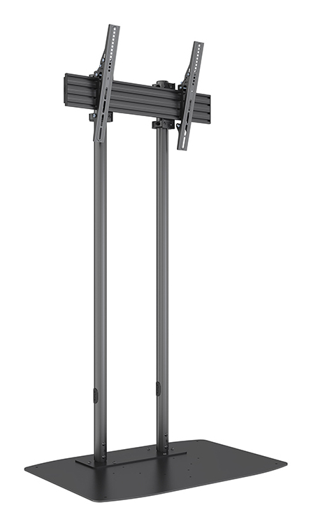 Multibrackets M Dual Pole Floorbase Pro 55"- 90" VESA 600