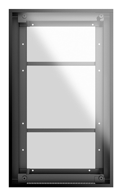 Multibrackets M Wallmount Pro OH46 B-S/DX Frame Safety Glass