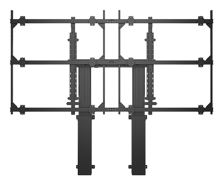 Multibrackets M Pro Series - LG LED Wallstand Motorized All In One Magnit 136"