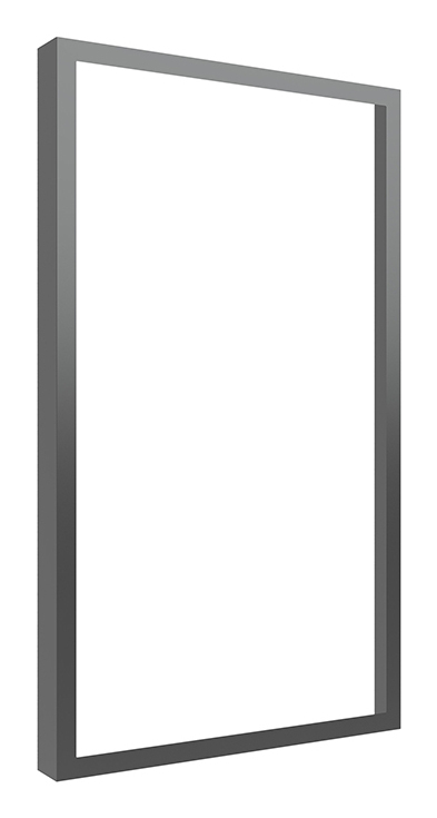 Multibrackets M Pro Series - Enclosure 75" Frame High Brightness Black