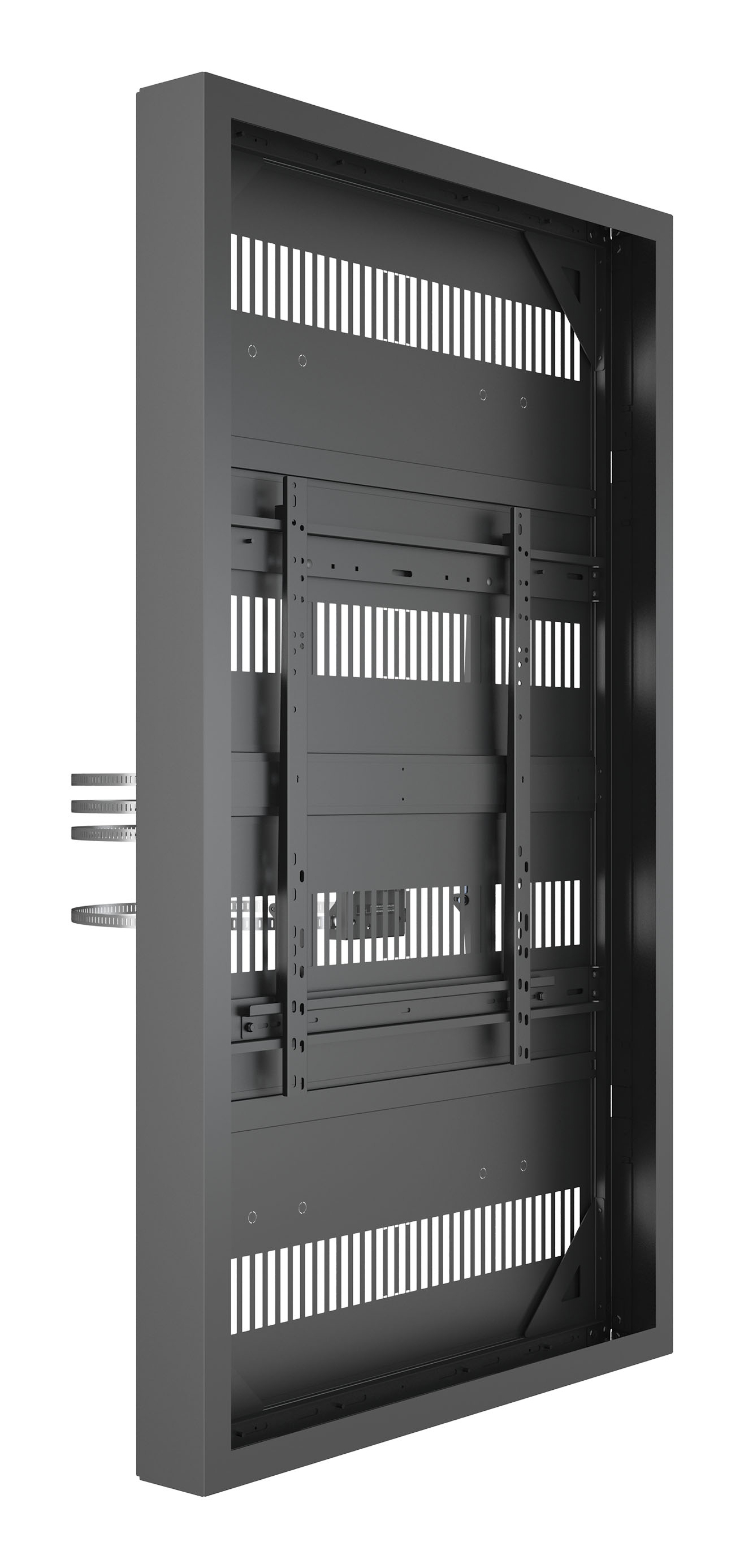Multibrackets M Pro Series - Enclosure 75" Column High Brightness HD Black