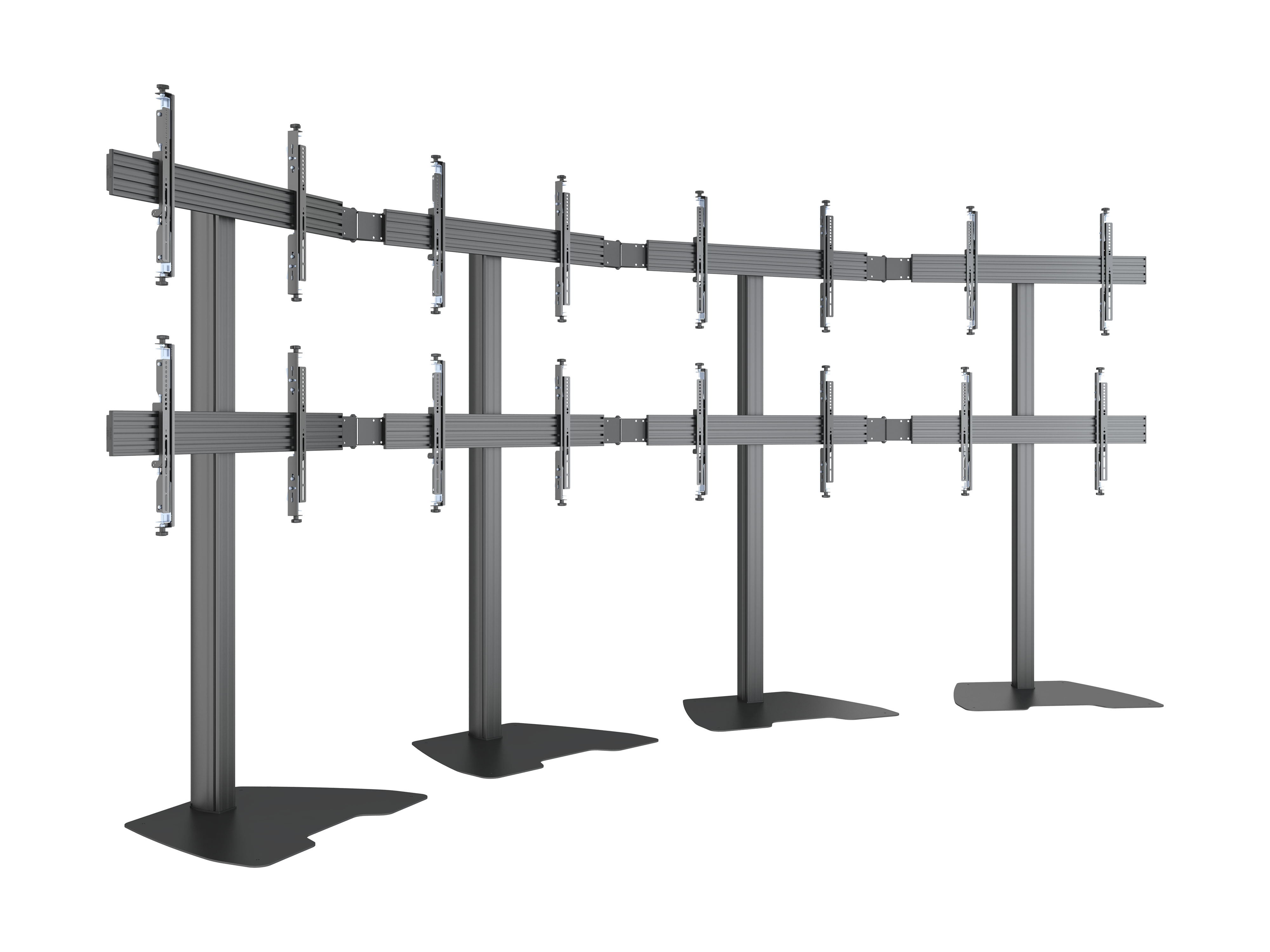 Multibrackets M Pro Series - Video Wall Floorbase MBFMC4X2U Micro Adjustable