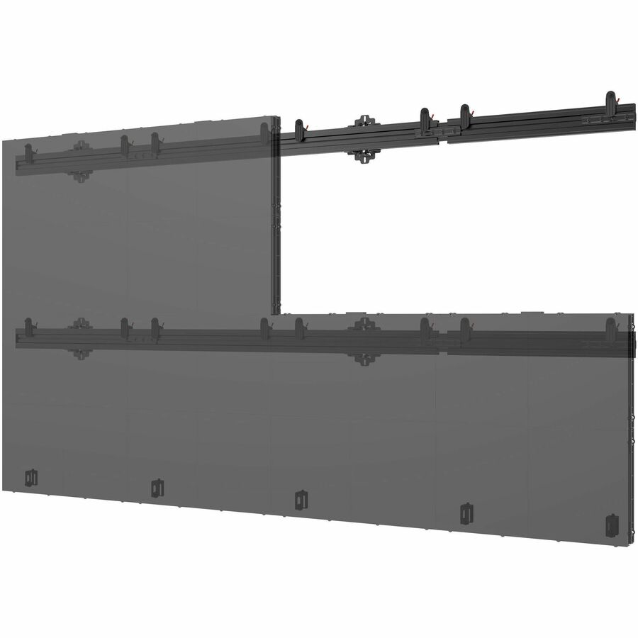Peerless LEDUNVS-4X4 signage display mount 68.6 cm (27") Black