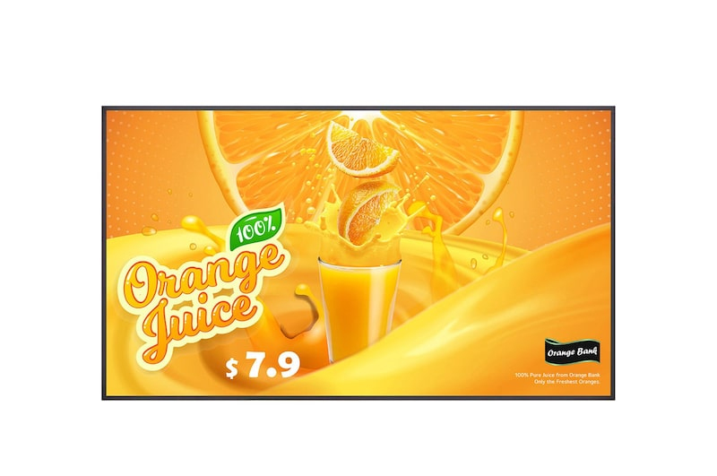 LG 65UH5Q-E 165.1 cm (65") Wi-Fi 500 cd/m² 4K Ultra HD Black Built-in processor WebOS 24/7