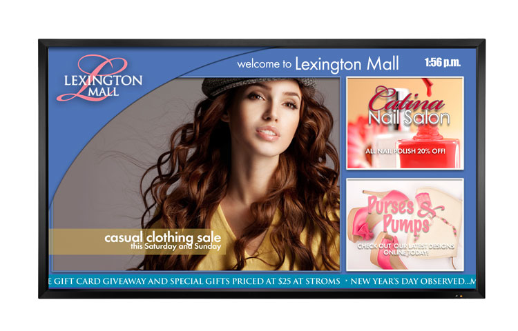LG 72WS70MS-B Signage Display Digital signage flat panel 182.9 cm (72") IPS 700 cd/m² Full HD Black