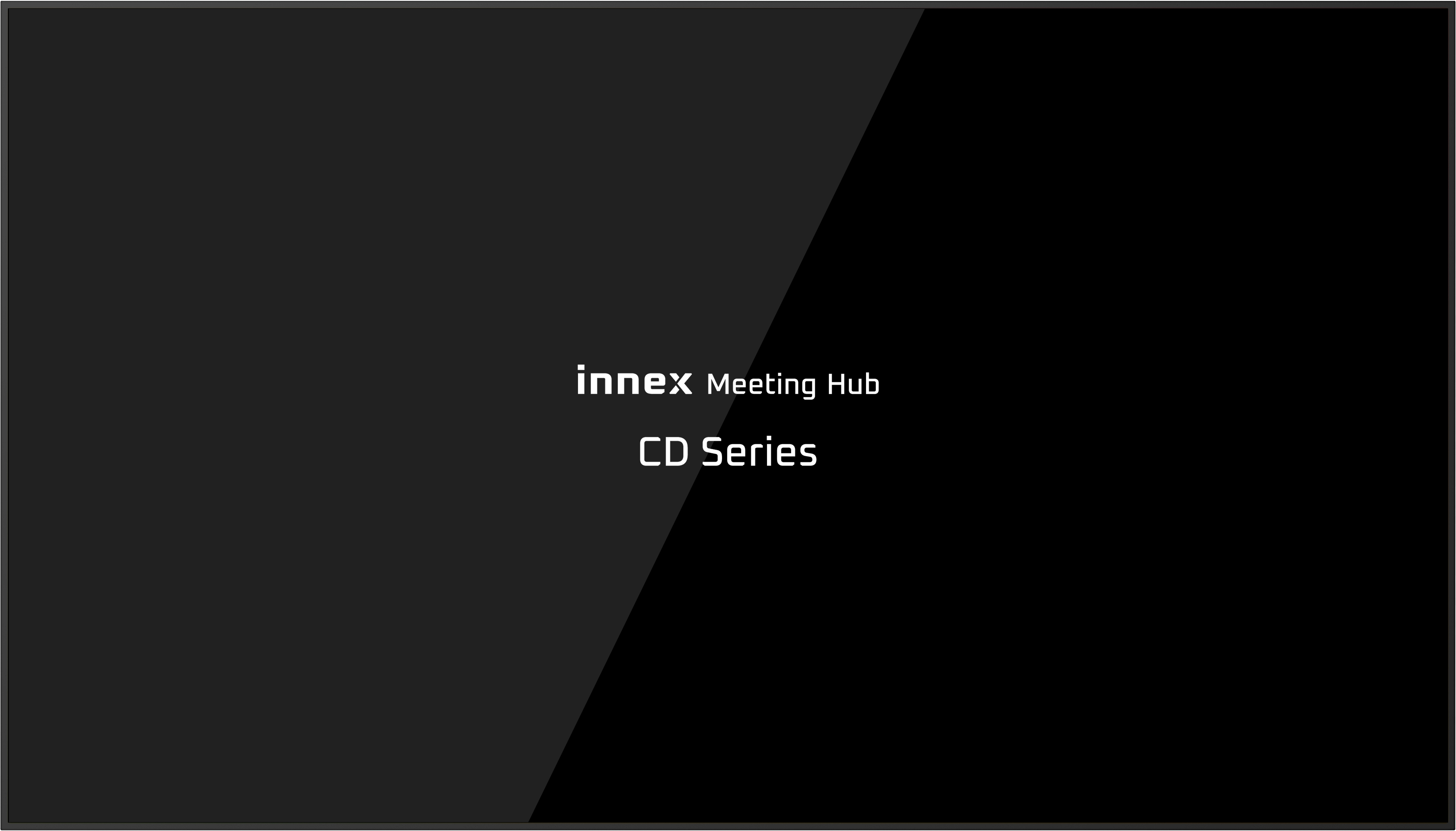 Innex CD55 Digital signage flat panel 139.7 cm (55") LED Wi-Fi 500 cd/m² 4K Ultra HD Black Built-in processor Android 11 24/7