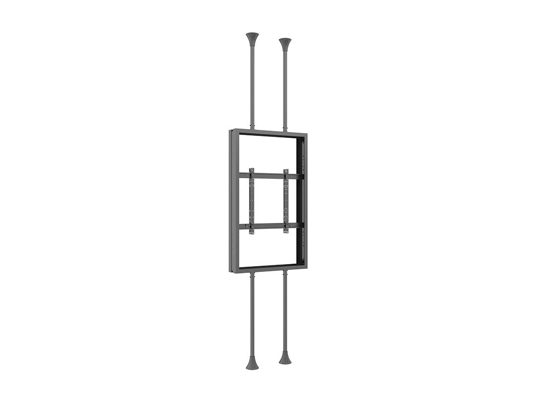 Multibrackets M Pro Series - Enclosure 75" Floor to Ceiling Mount B2B Large Black