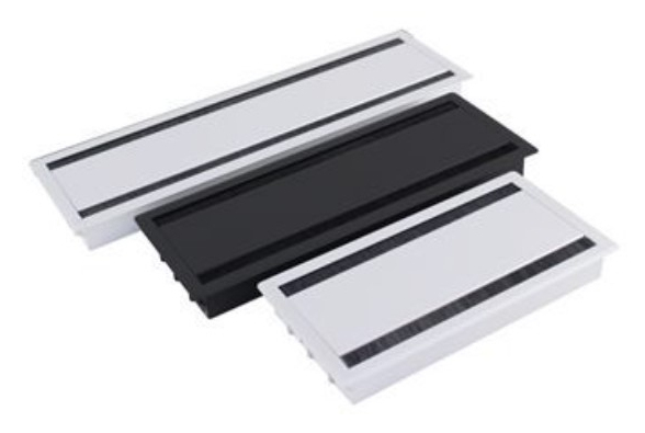 Kenson KAS5032CL cable organizer Table Cable duct Black, White 1 pc(s)