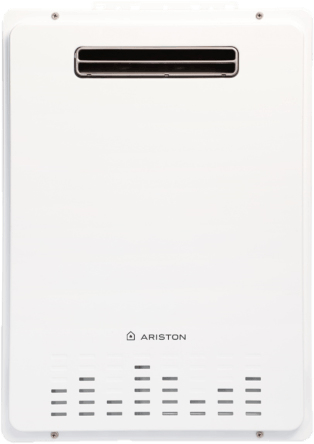 Ariston NEXT EVO X OUTDOOR Horizontal Tankless (instantaneous) Solo boiler system White