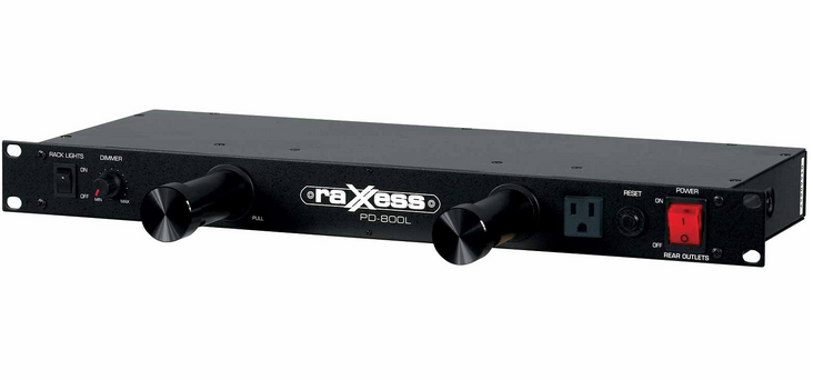 Chief PD-800L surge protector Black 9 AC outlet(s) 120 V