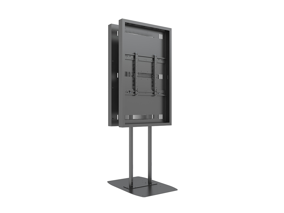 Multibrackets M Pro Series - Enclosure 55" Floorbase Dual Pole B2B