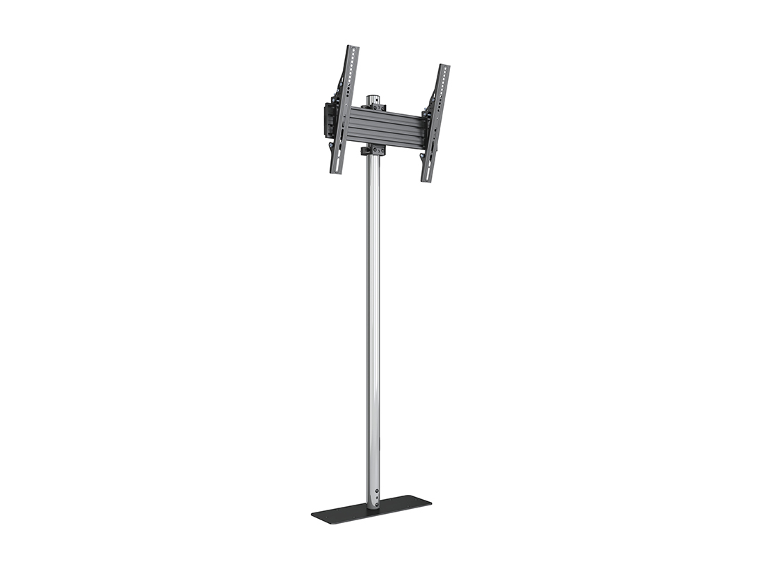 Multibrackets M Single Pole Floormount Pro 32"-65" Chrome