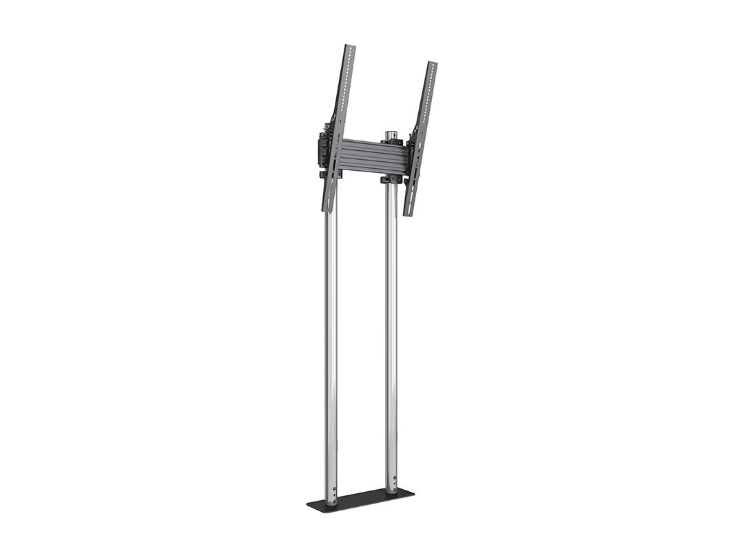 Multibrackets M Dual Pole Floormount Pro 55"-90" Chrome