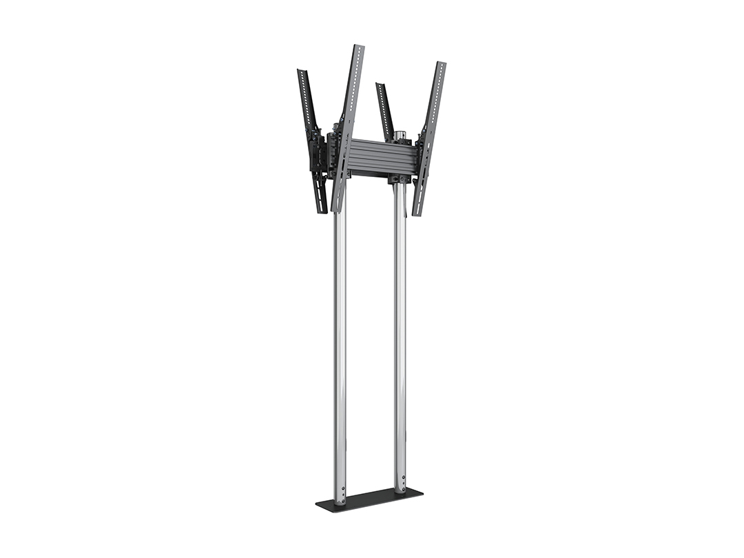Multibrackets M Dual Pole Floormount Pro B2B 55"-90" Chrome
