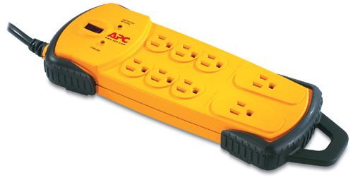 APC Workshop SurgeArrest 8 Outlets Yellow 8 AC outlet(s) 120 V 4.57 m