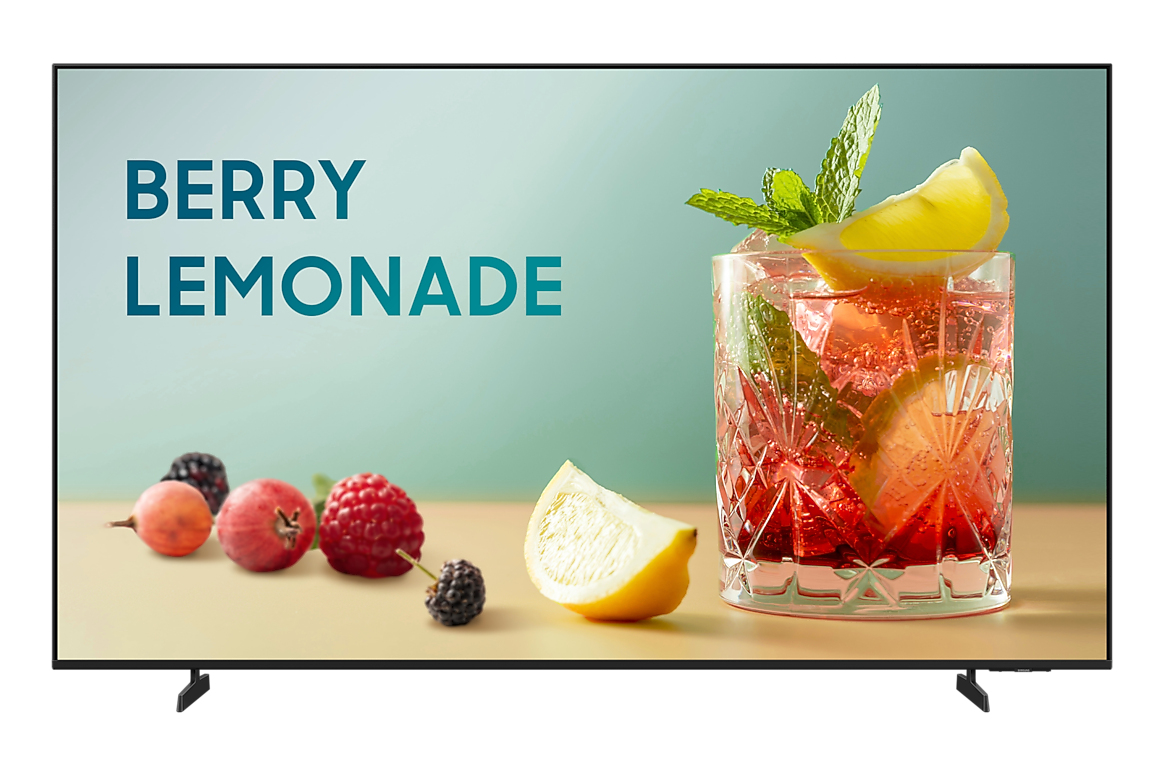 Samsung Business TV BEFX-H 4K Digital signage flat panel 139.7 cm (55") Wi-Fi 4K Ultra HD Black Built-in processor Tizen 16/7