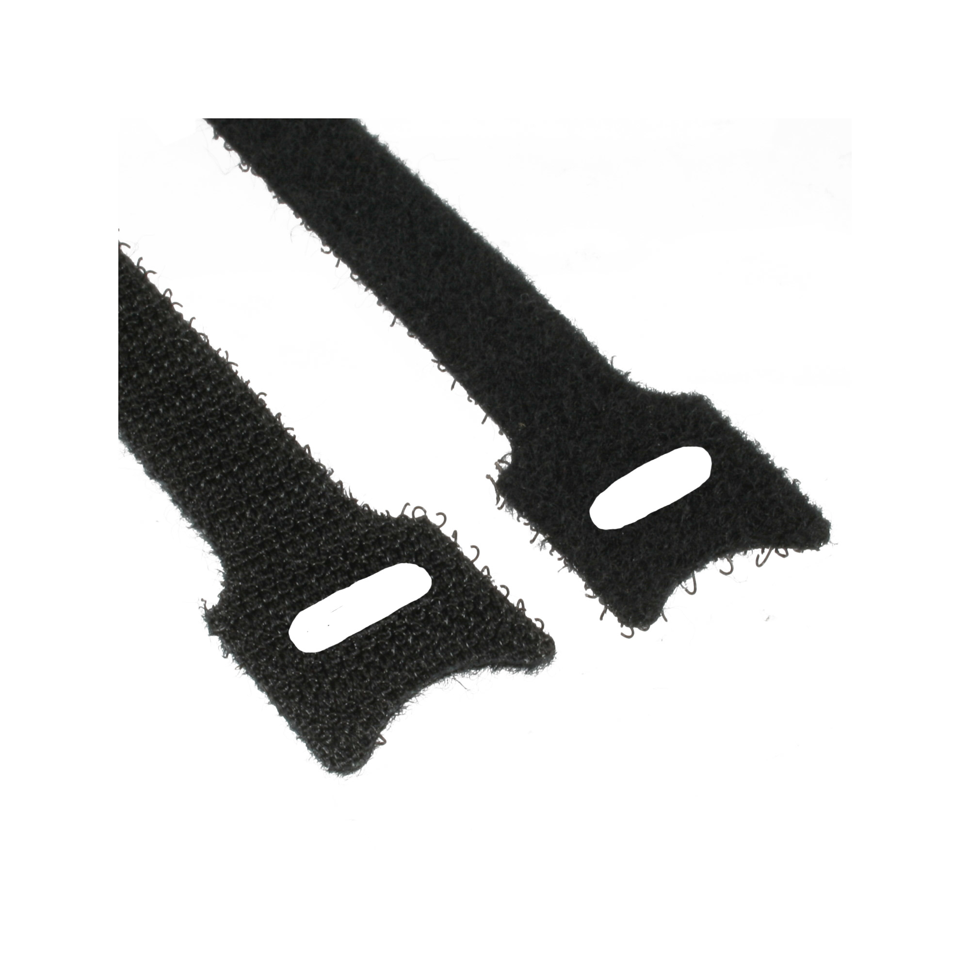 InLine Cable tie Straps hook-and-loop fastener 12x240mm 10 pcs. black