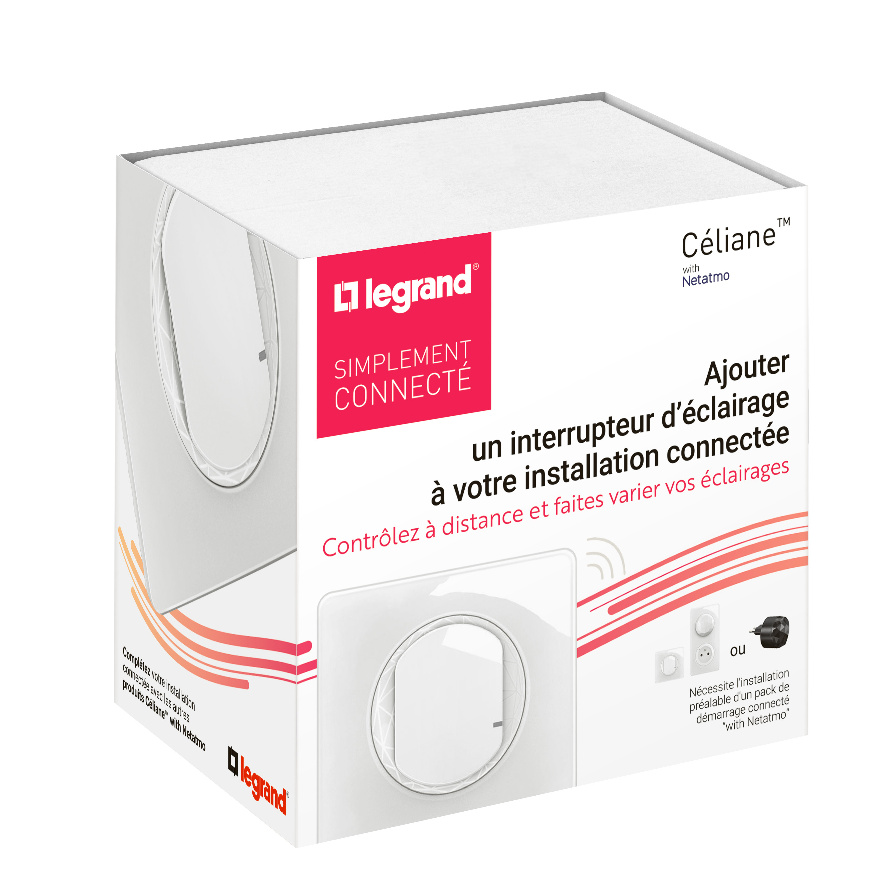 Legrand CB9417 electrical switch White