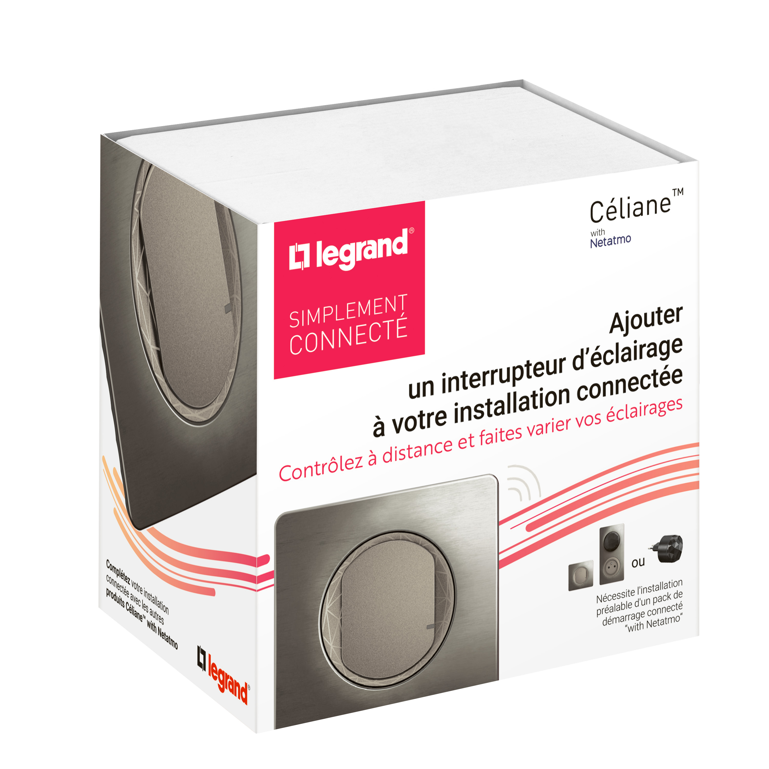 Legrand CT9417 electrical switch Silver