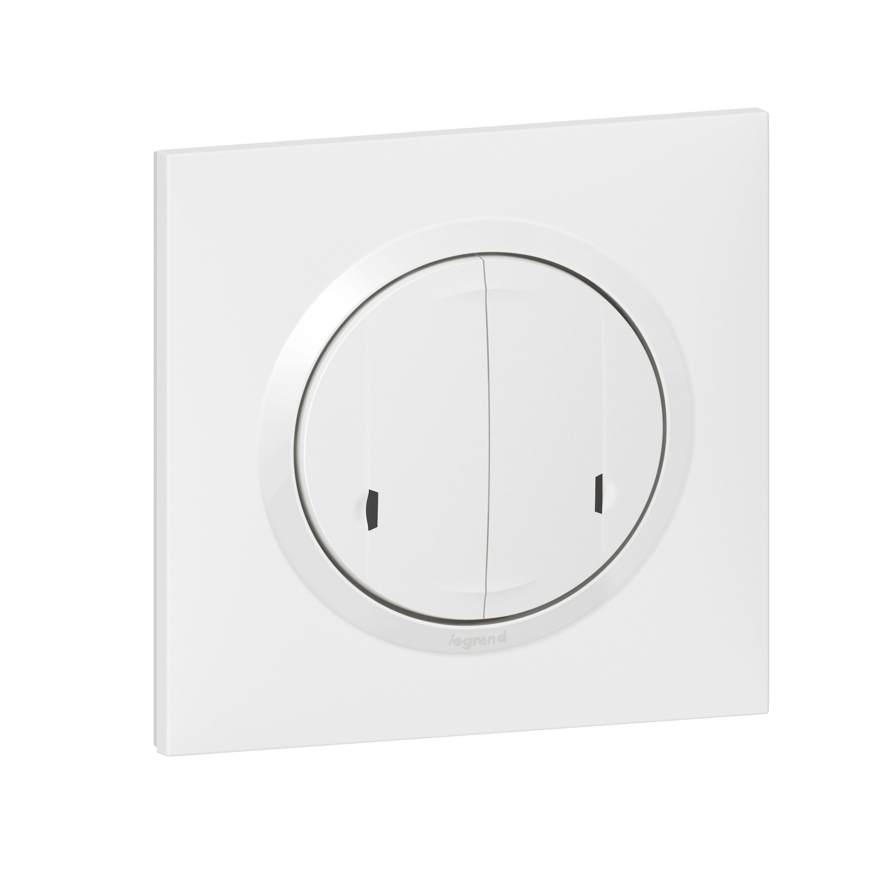 Legrand 1 992 38 electrical switch White