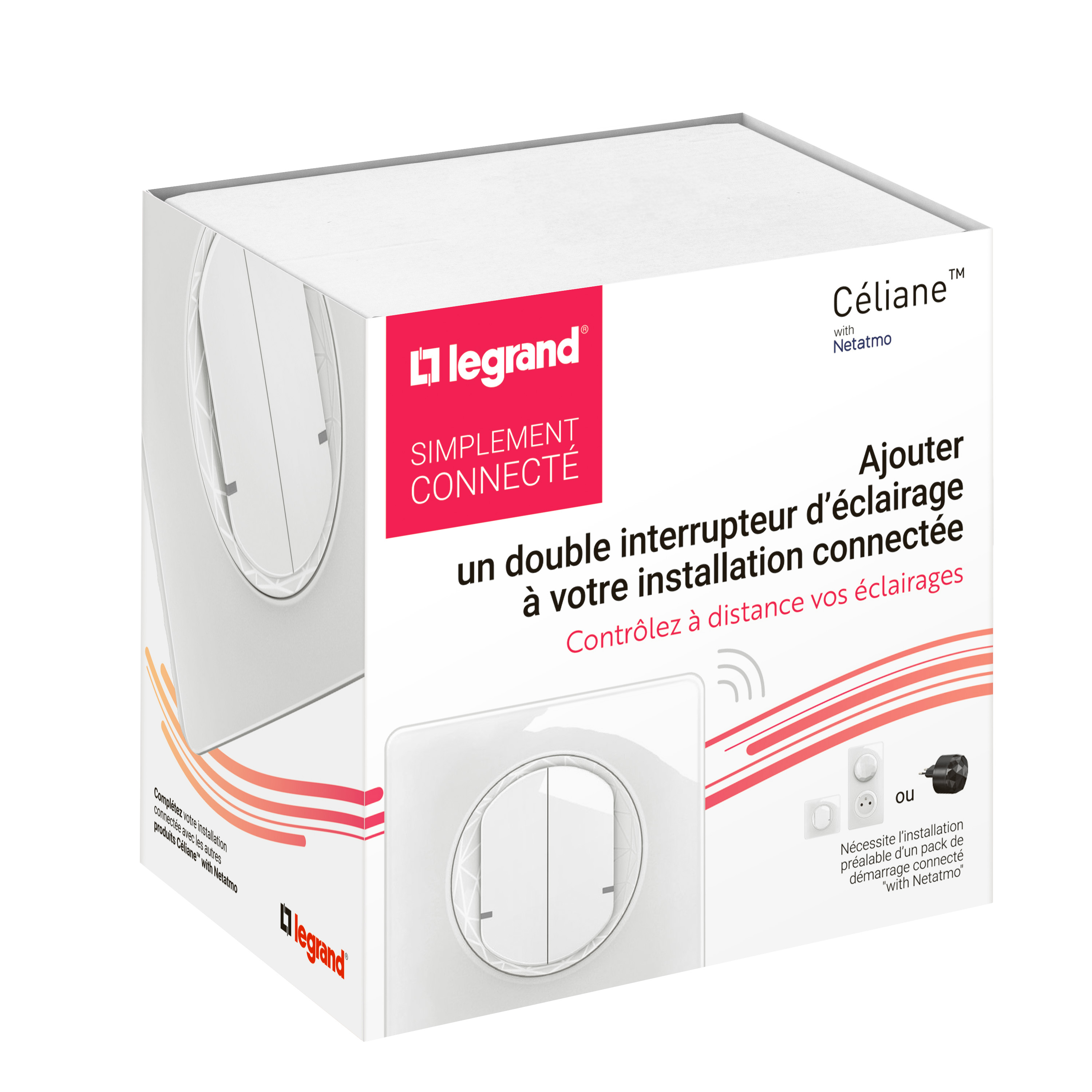 Legrand CB9416 electrical switch White