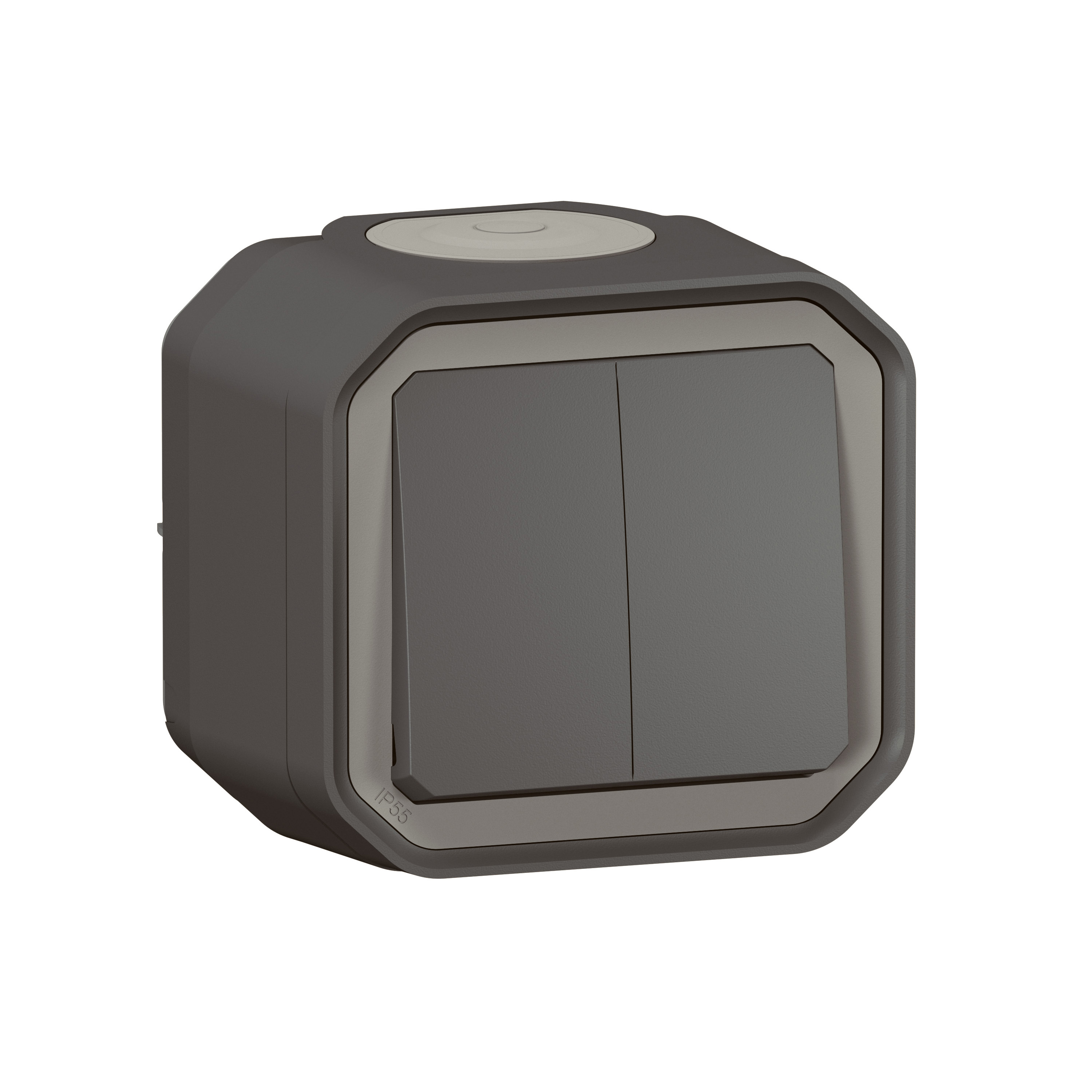 Legrand 0 700 62 electrical switch Pushbutton switch Anthracite