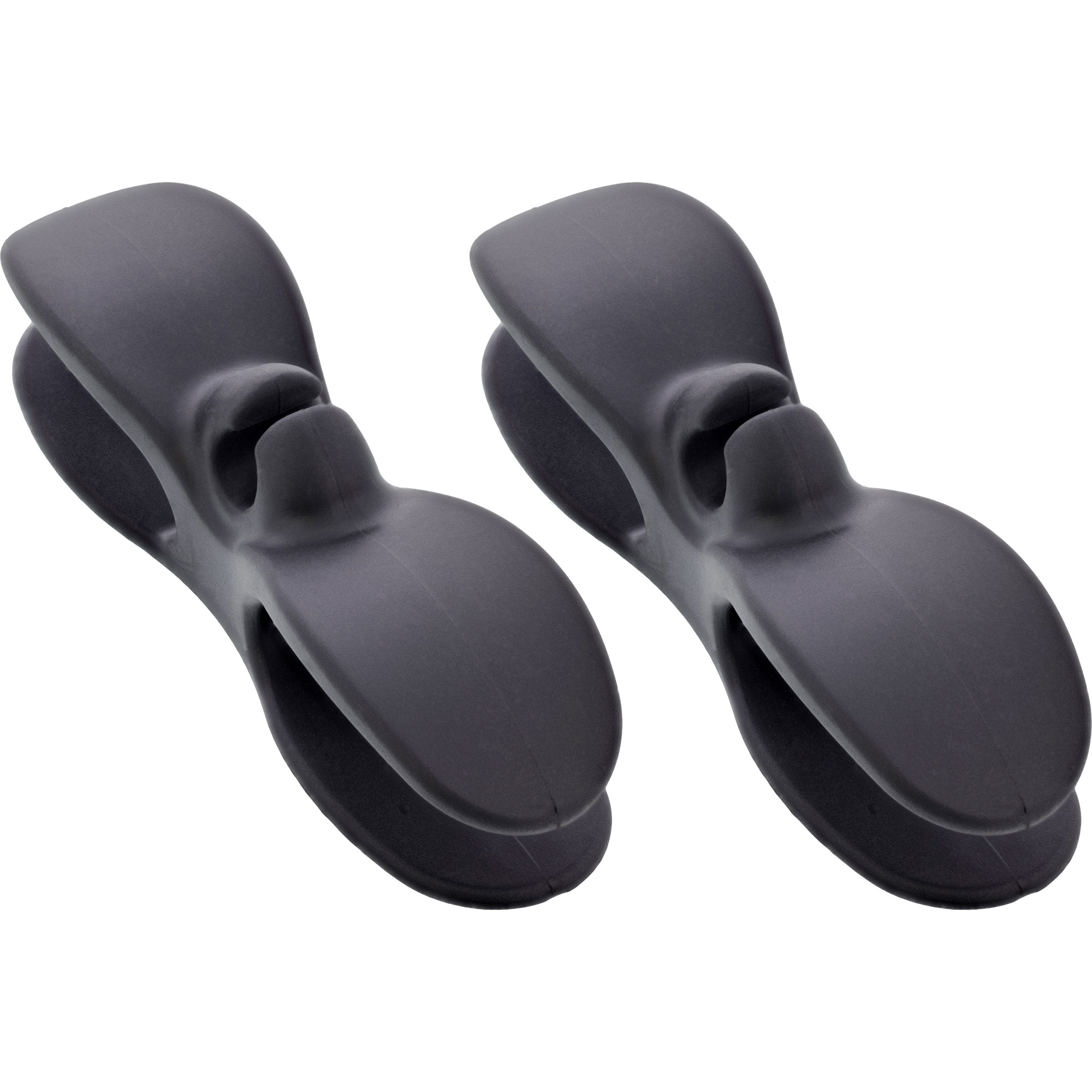 InLine 59971D cable organizer Universal Cable holder Black 2 pc(s)