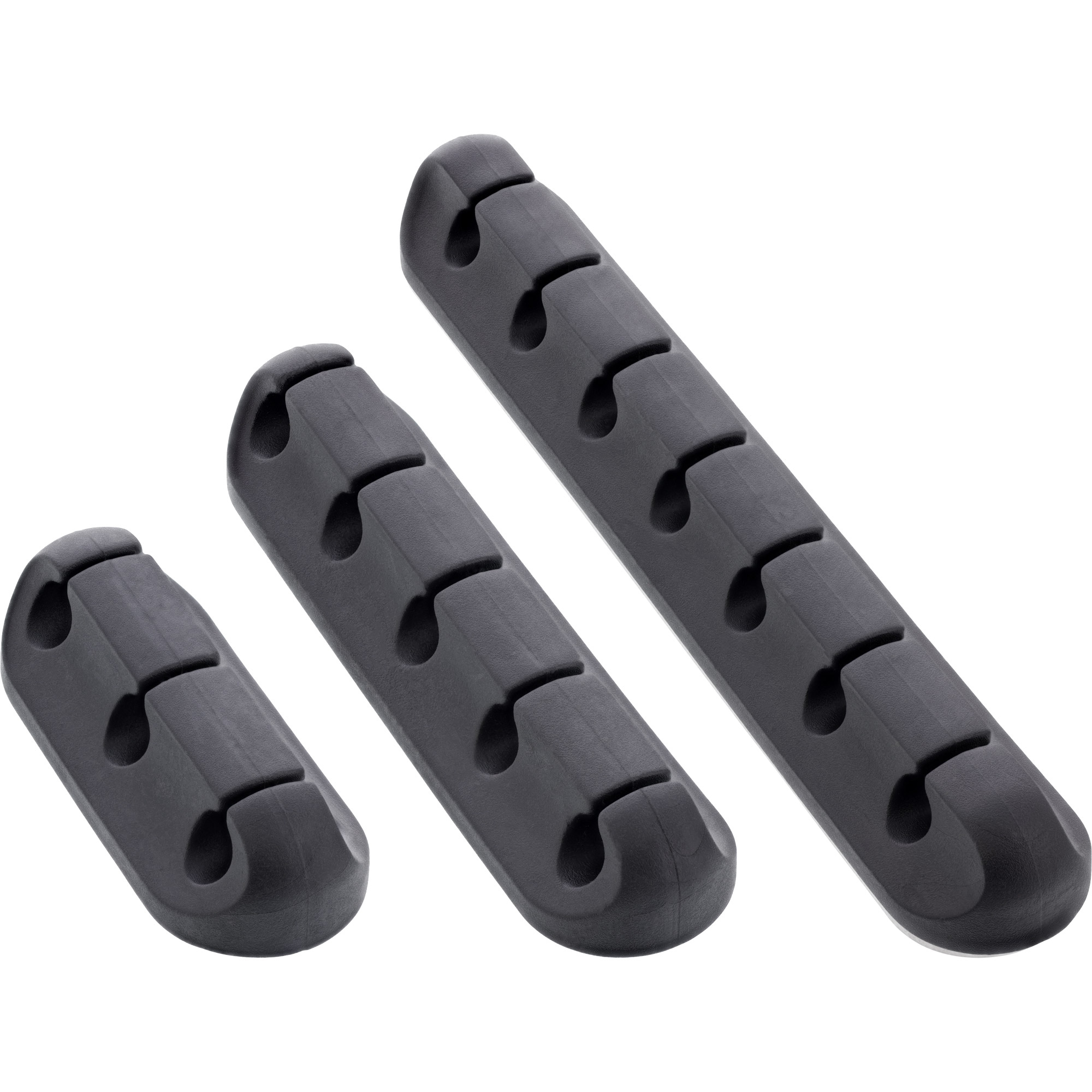 InLine 59971B cable organizer Universal Cable clip Black