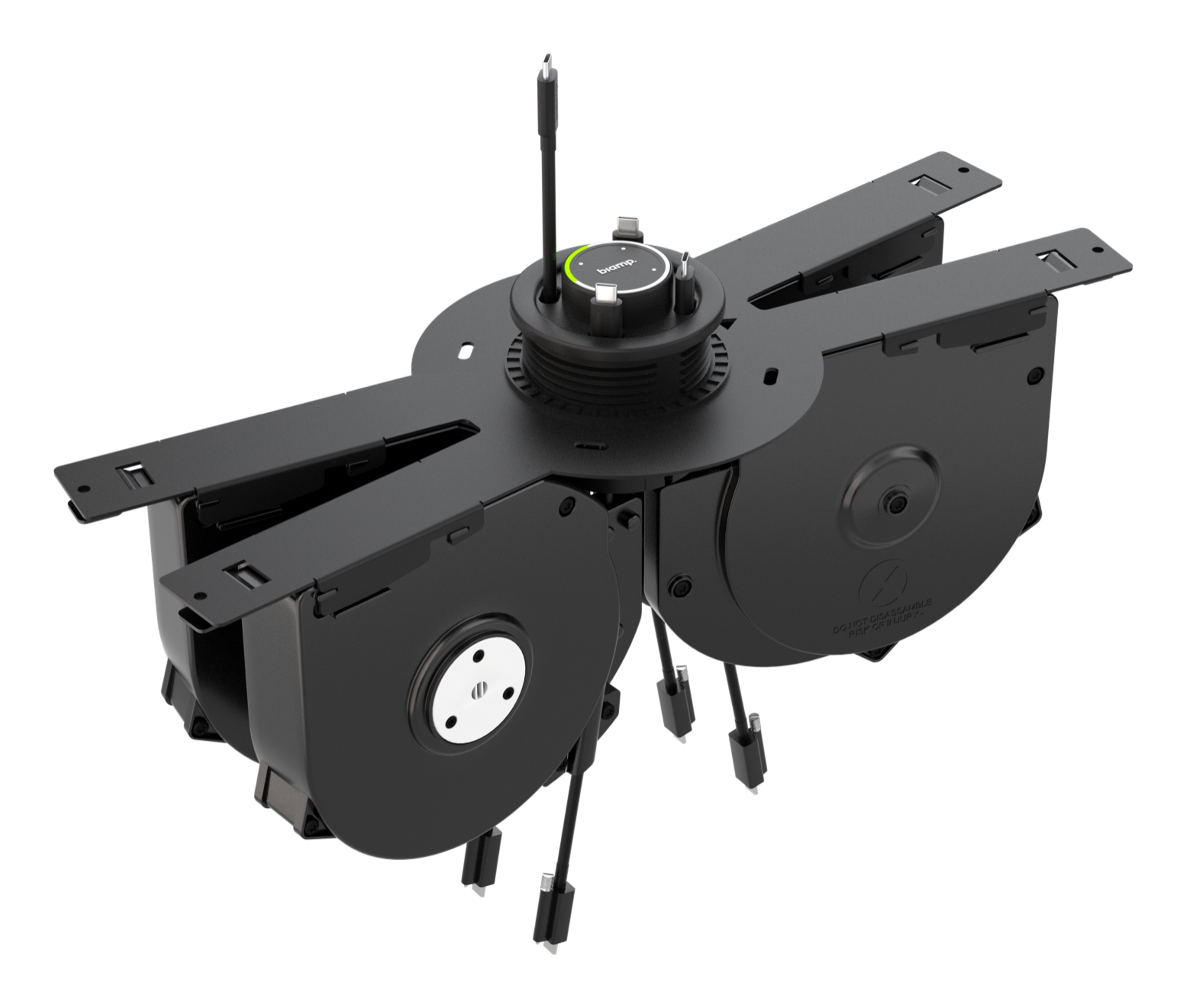 Biamp EasyConnect MPX Ceiling Cable bracket Black 1 pc(s)