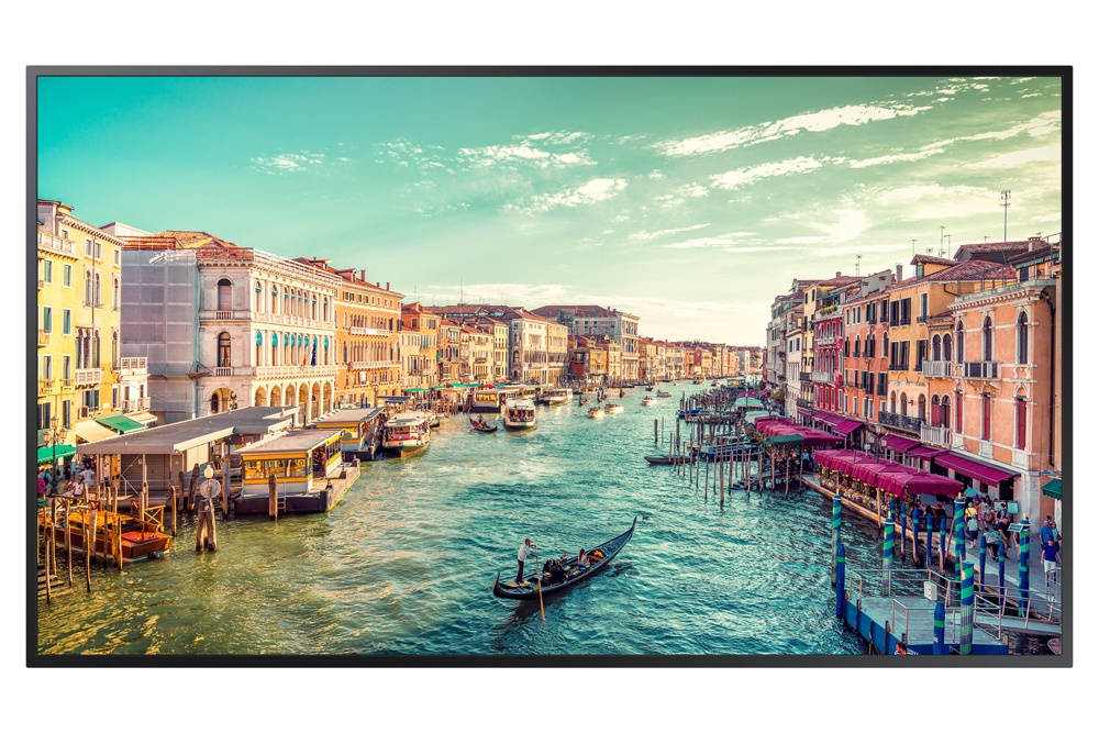 Samsung QM50R-A Digital signage flat panel 127 cm (50") LED Wi-Fi 500 cd/m² 4K Ultra HD Black Built-in processor Tizen 4.0 24/7