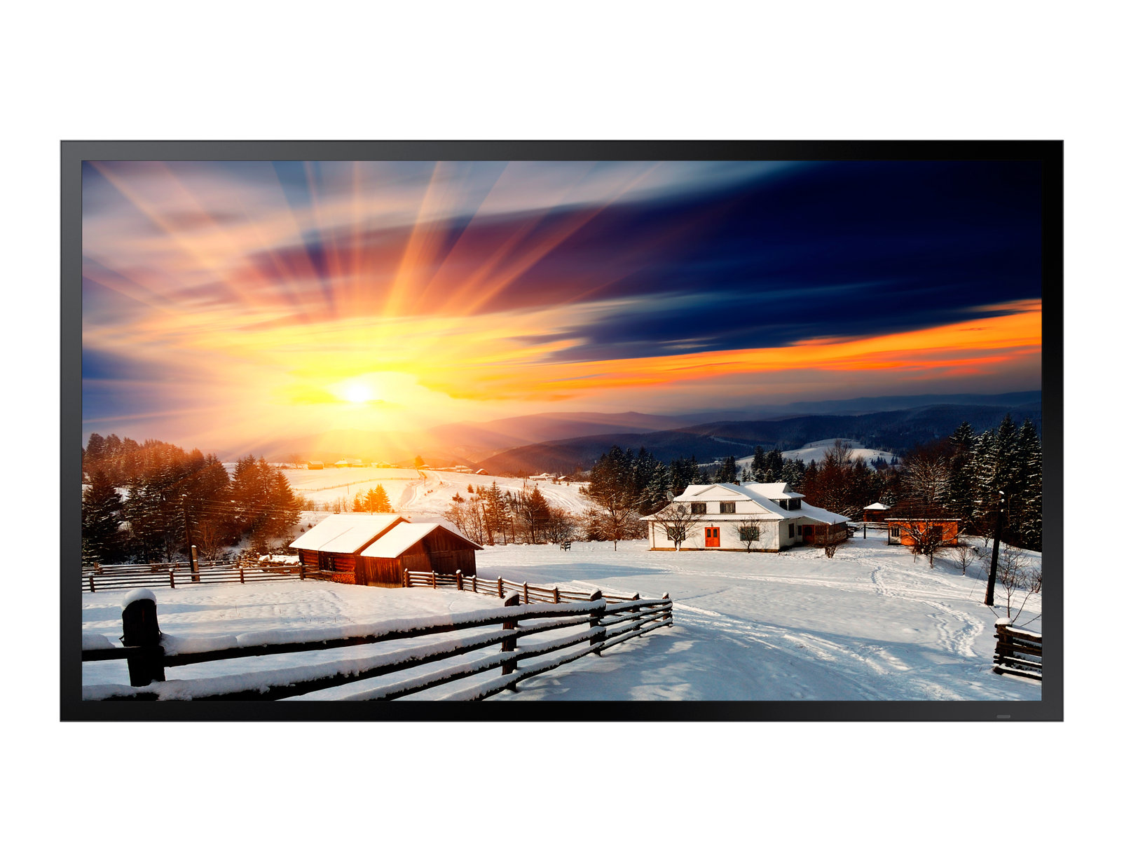 Samsung OH55F Digital signage flat panel 139.7 cm (55") LCD 2500 cd/m² Full HD Black 24/7