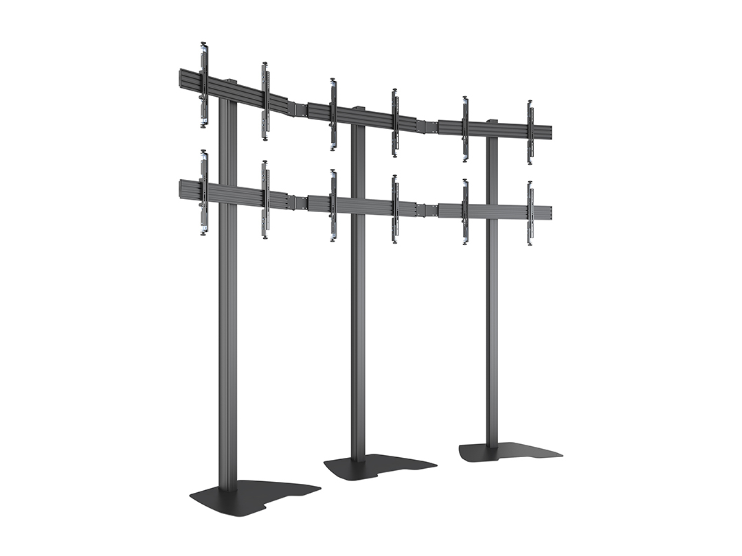 Multibrackets M Pro Series - Video Wall Floorbase MBFMC3X2U 270 Micro Adjustable