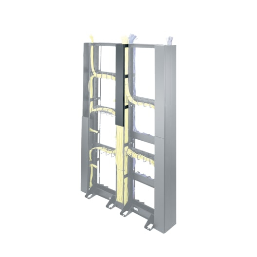 Legrand AV CK-45 cable organizer Rack Cable retractor Black 1 pc(s)