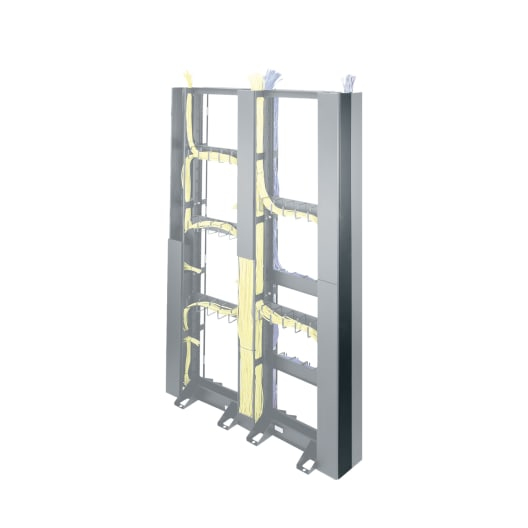 Legrand AV CK-45E cable organizer Rack Cable retractor Black 1 pc(s)