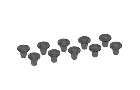 Legrand AV CLH-SPOOL-10 cable organizer Rack Cable guide Black 10 pc(s)