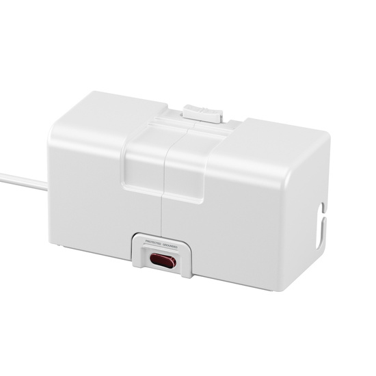 Legrand AV CCBP8-WH cable organizer Desk Cable box White 1 pc(s)