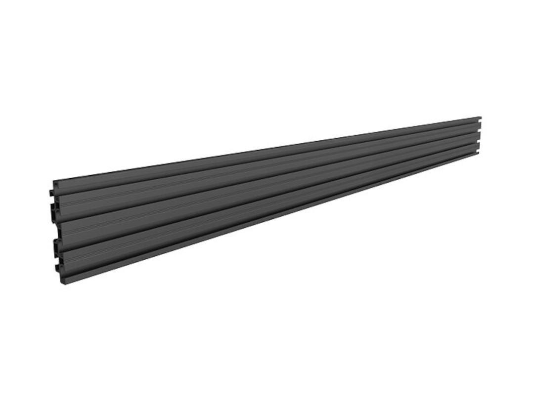 Multibrackets M Pro Series - Single Screen Rail 125cm Black