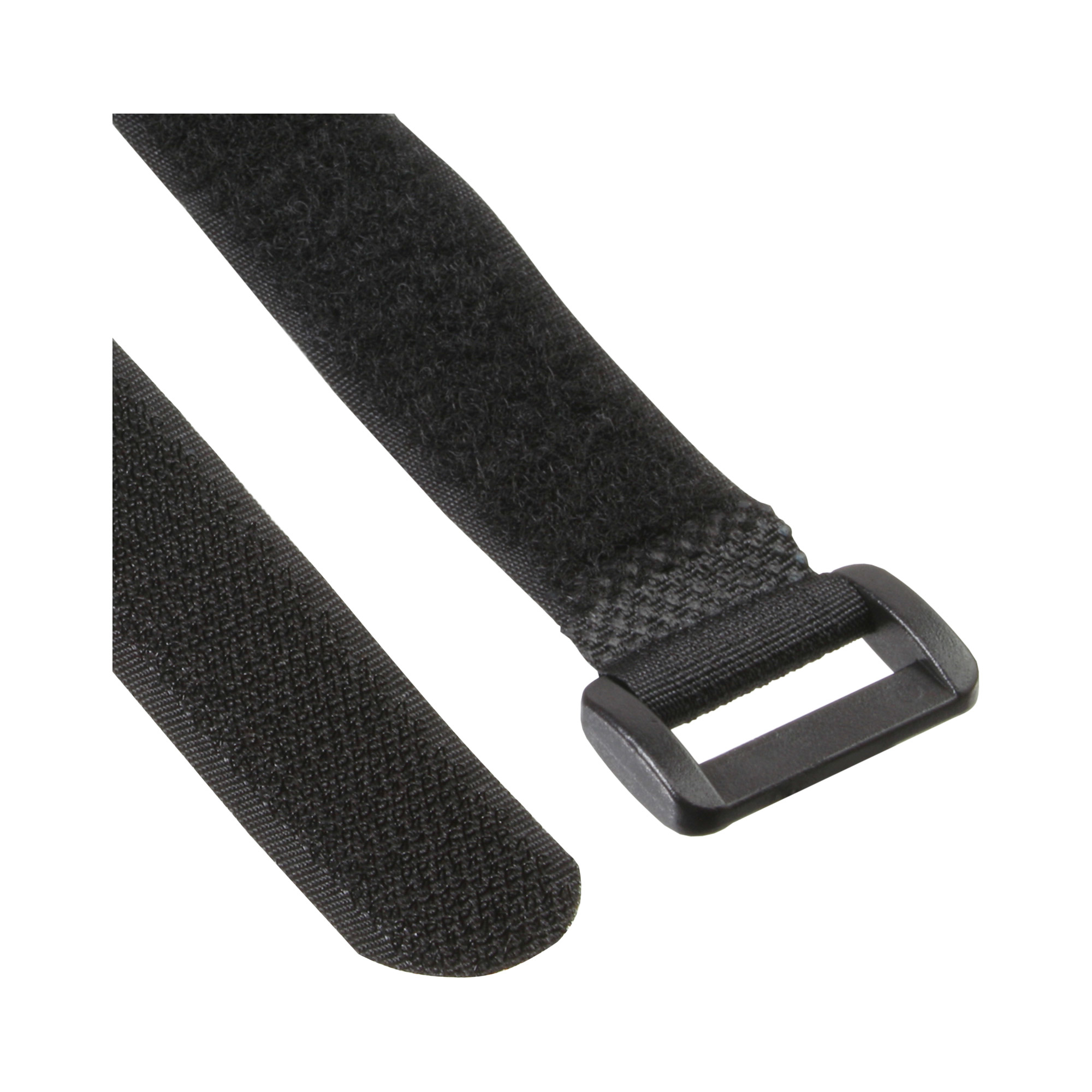 InLine Cable Strip hook-and-loop Set 10 pcs. black