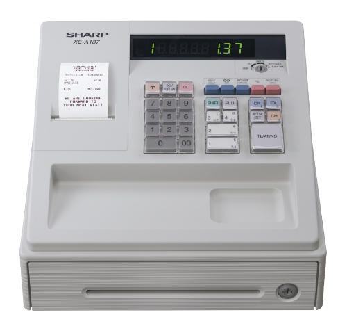 Sharp XEA-137WH cash register LED