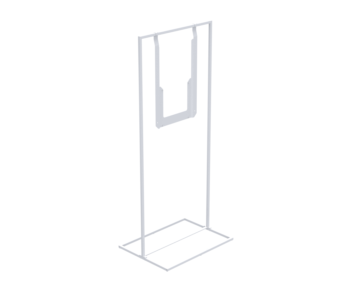 Ergonomic Solutions SpacePole Digital Signage E-paper floorstand 32”