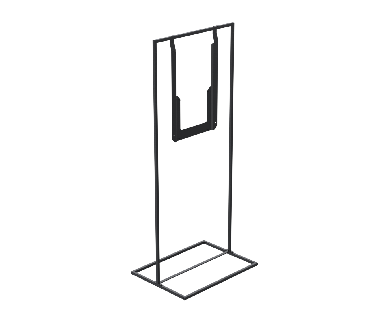 Ergonomic Solutions SpacePole Digital Signage E-paper floorstand 32”