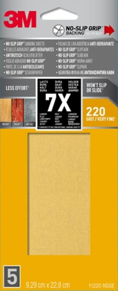 3M 70006950276 manual sanding supply Sanding sheet P220