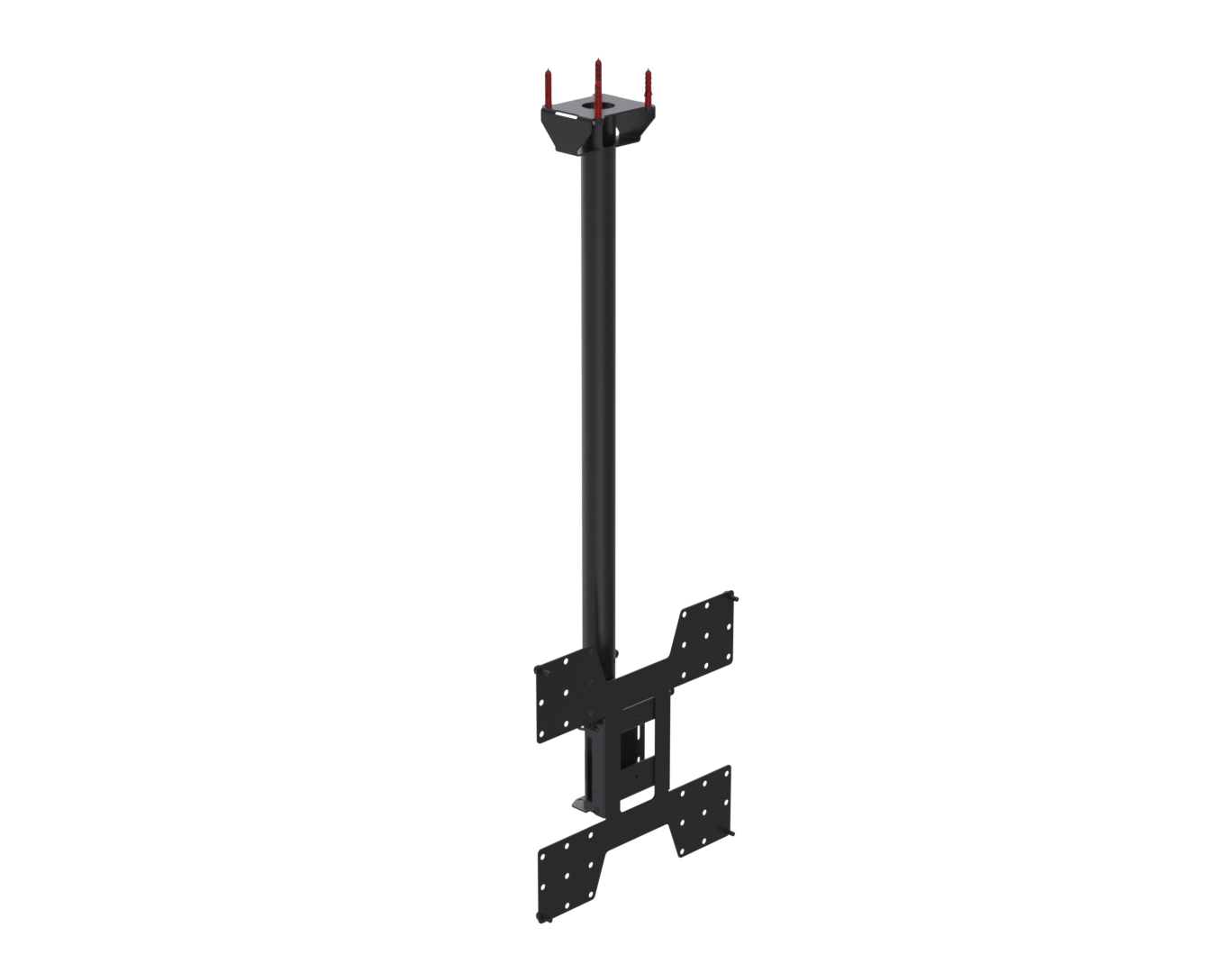 Ergonomic Solutions SpacePole Digital Signage Ceiling mount for screens up to 75” (VESA 200 and VESA 400)