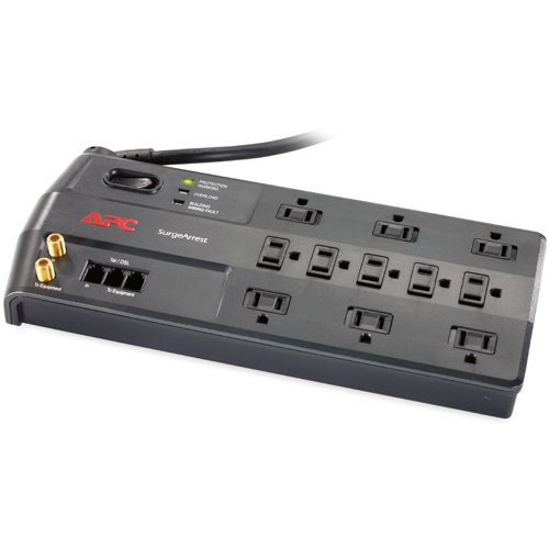 APC P11VT3 Performance SurgeArrest Black 11 AC outlet(s) 120 V