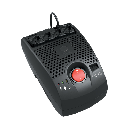 APC MIE500BI voltage regulator 5 AC outlet(s) 115-220 V Black